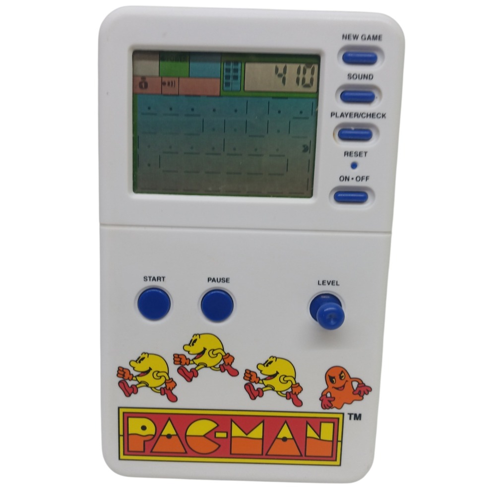Pac-Man Portable LCD Arcade Game‎ Radio Shack Handheld - New Batteries 👀 VIDEO!